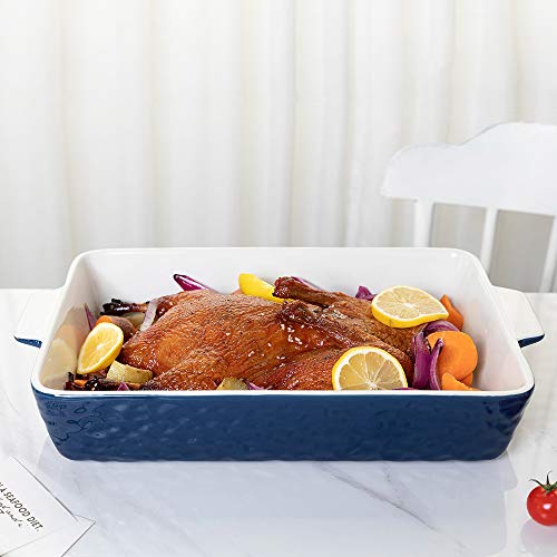 Red 9x13 Ceramic Baking Dish with Handles Z122940