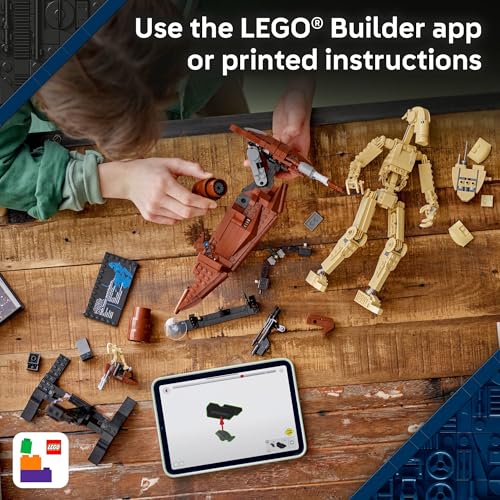 Battle Droid with STAP Building Toy, Ages 12+ L62463