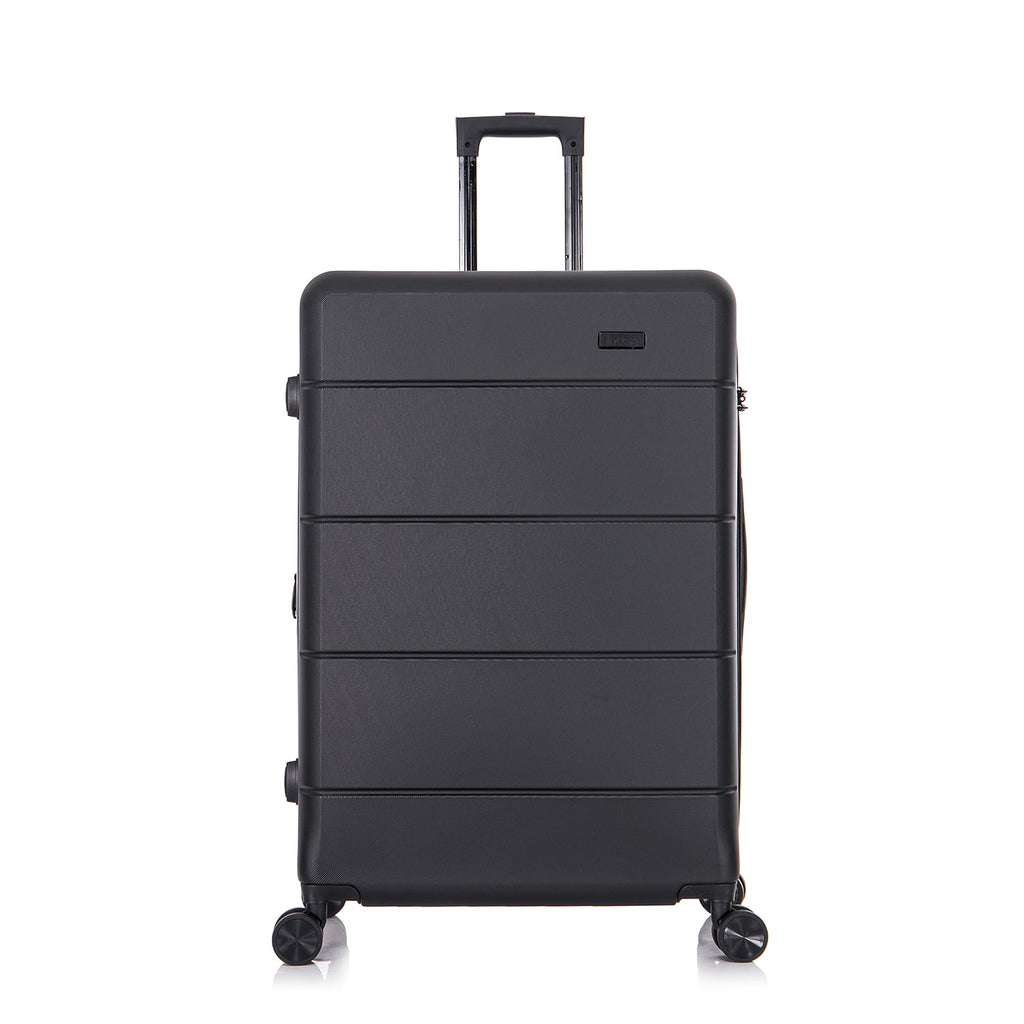 Black 28" Hardside Lightweight Luggage with Spinner Wheels Y1689