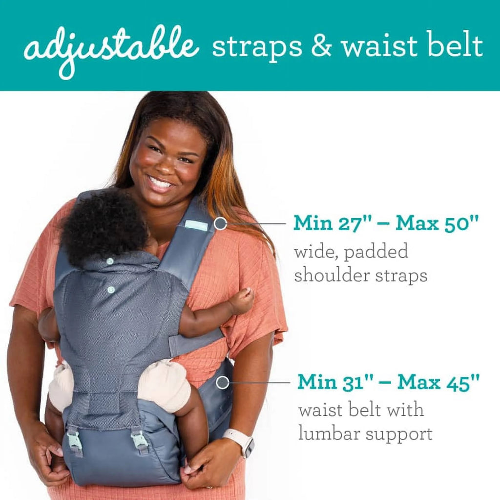 Gray 5-in-1 Hip Seat Baby Carrier E29376