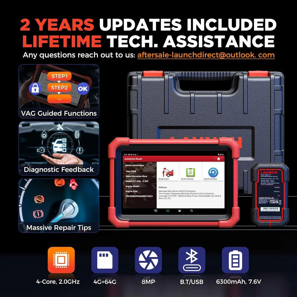 Car Diagnostic OBD2 Scanner with All System Scan X1894