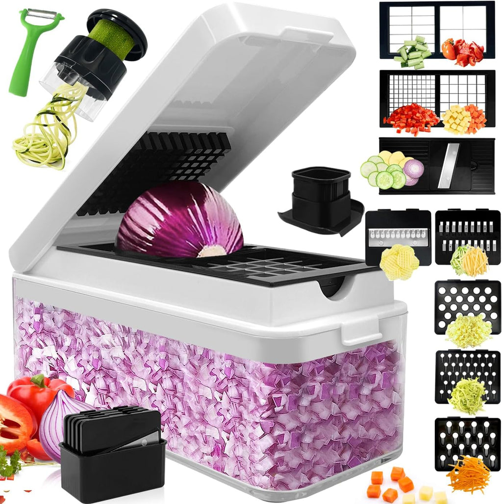 14 in 1 Vegetable Chopper with Container Q731194