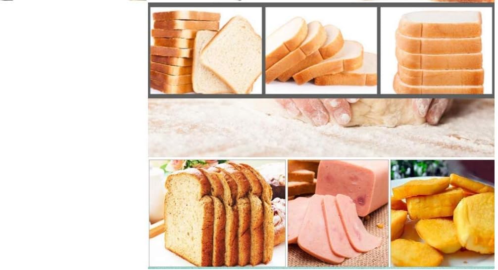 Stainless Steel Electric Bread Slicing Machine (37pcs Blade, 220V/50HZ) S240