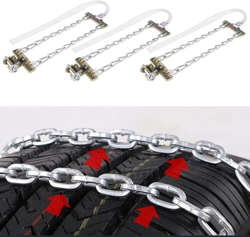 3pcs Steel Tire Snow Chains I87887