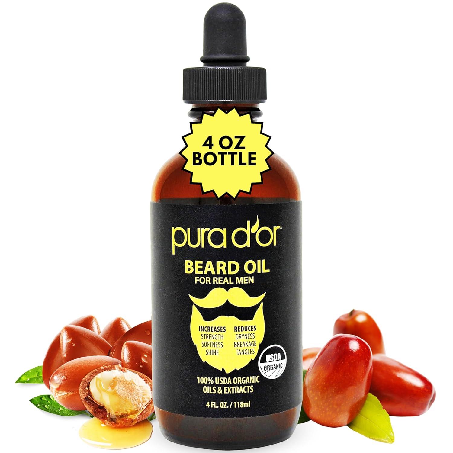 4 Oz Organic Beard Oil T57155