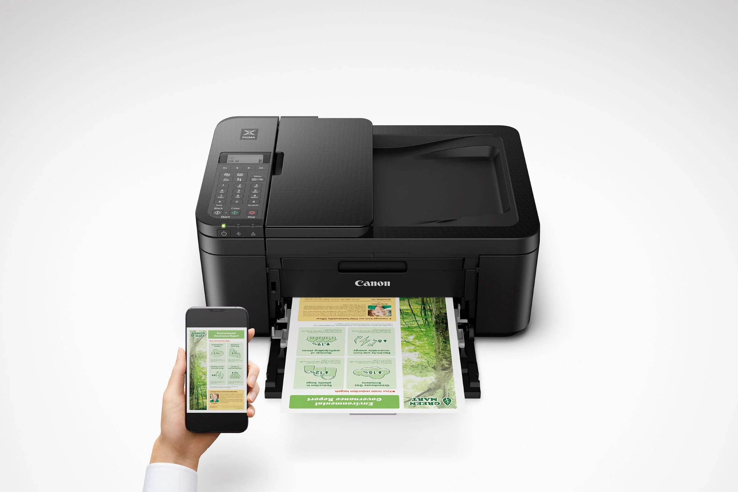 Wireless InkJet Printer with ADF I43913