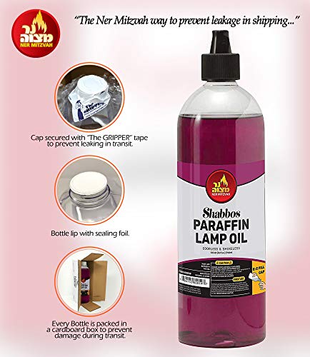Red Smokeless Odorless Clean Burning Paraffin Lamp Oil 32oz O29174