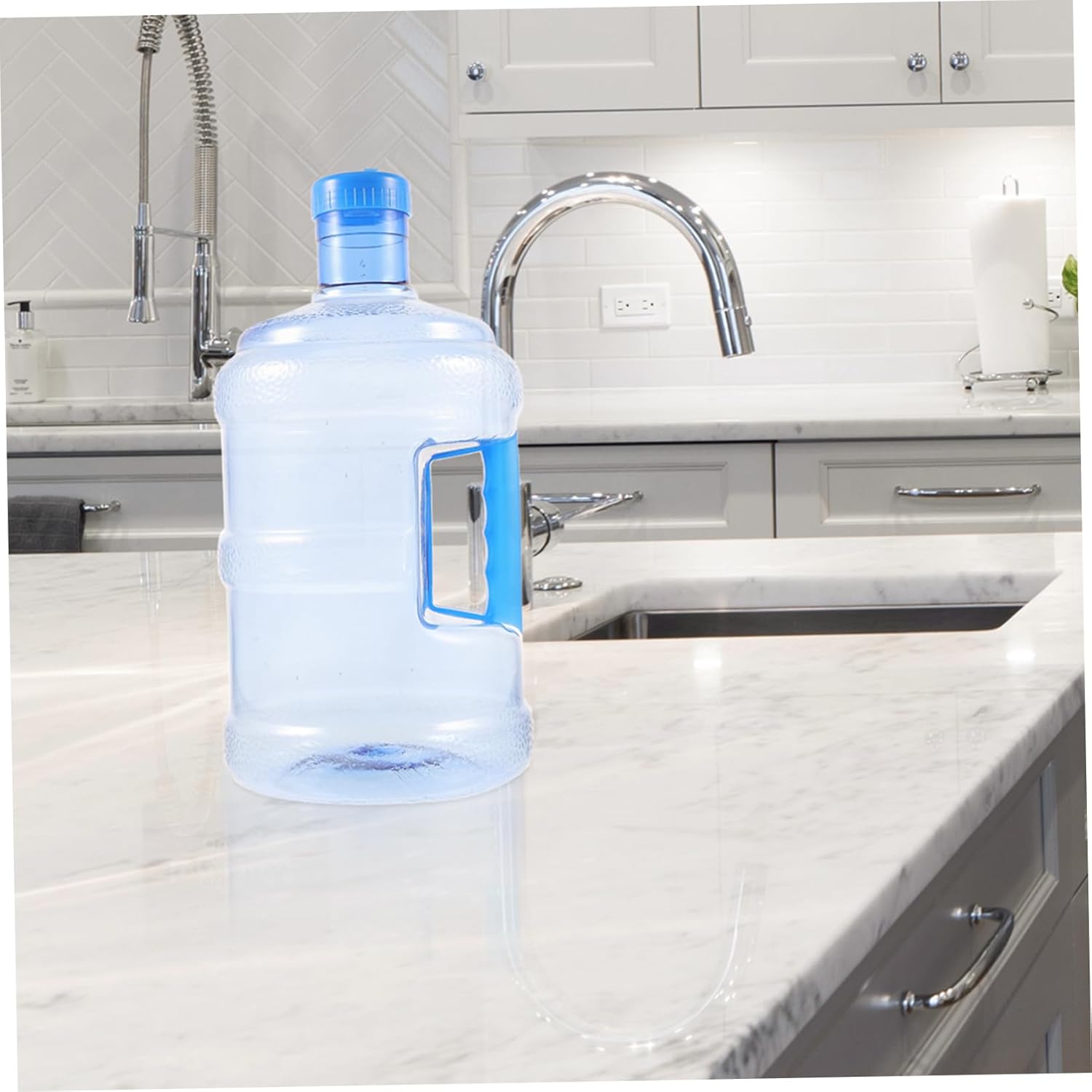 5 3 Gallon Glass Water Jug with Handle H180