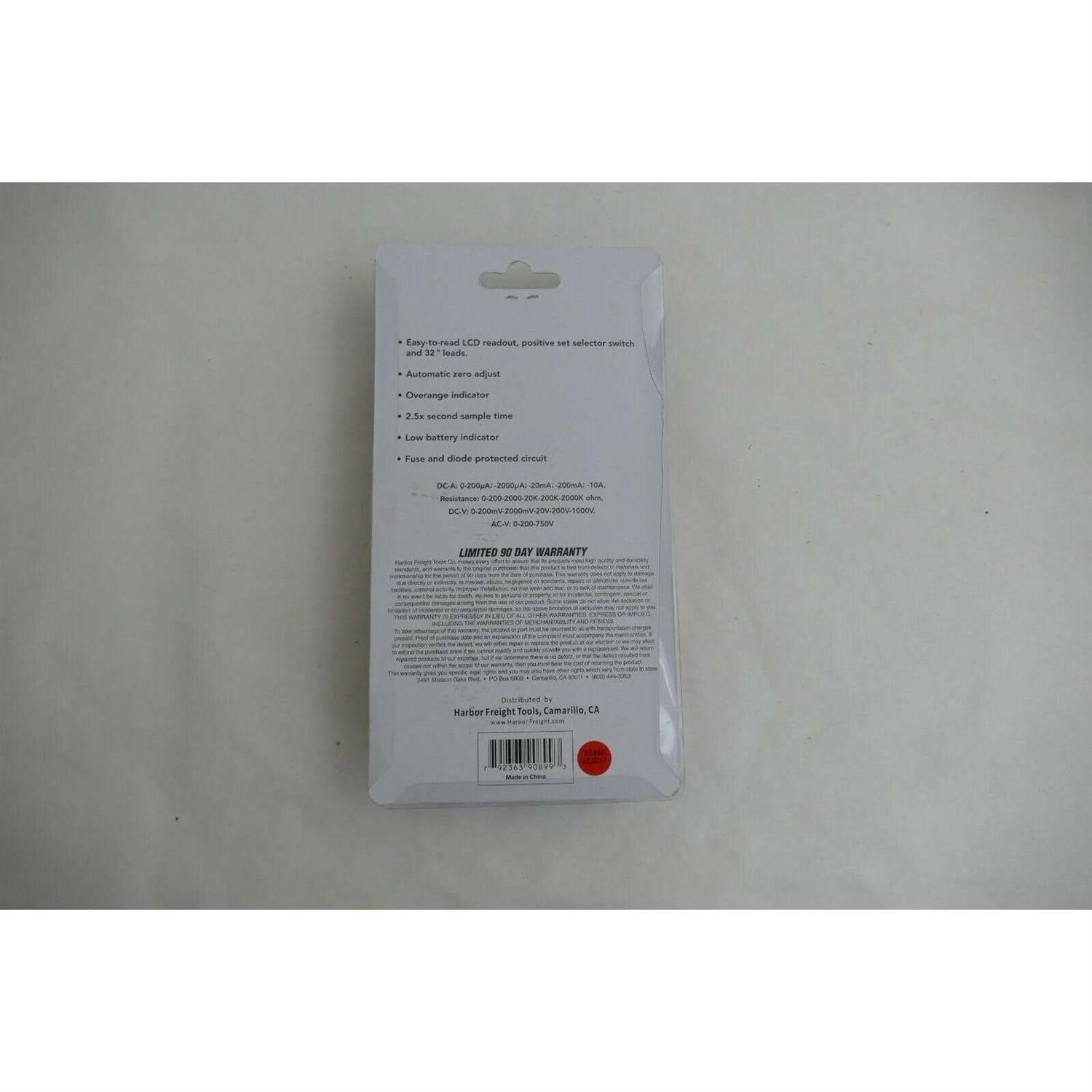 7-Function Digital Multimeter U324372