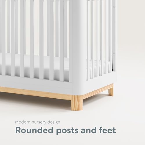 White 3-in-1 Convertible Crib R60575