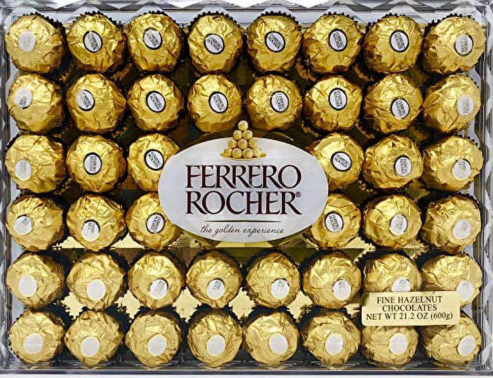 48 Count 21.2 oz Fine Hazelnut Chocolates T9411