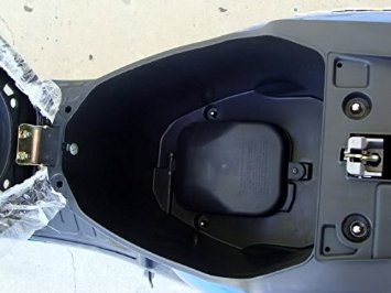 50cc Fully Automatic Scooter Moped with Matching Trunk (Black) I391352