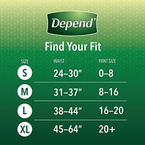 Disposable Maximum Absorbency Incontinence Underwear, Large, Blush, 52 Count M841443