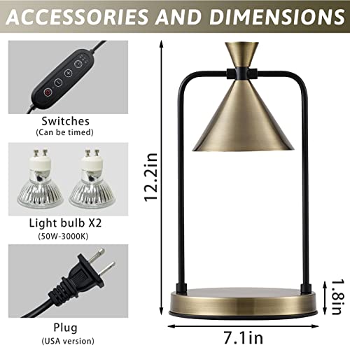 Candle Warmer Lamp with Timer, Dimmable P341