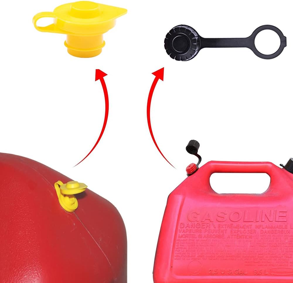 Flexible Fuel Tank Pour Nozzle with Screw Caps for Gas Cans F681377