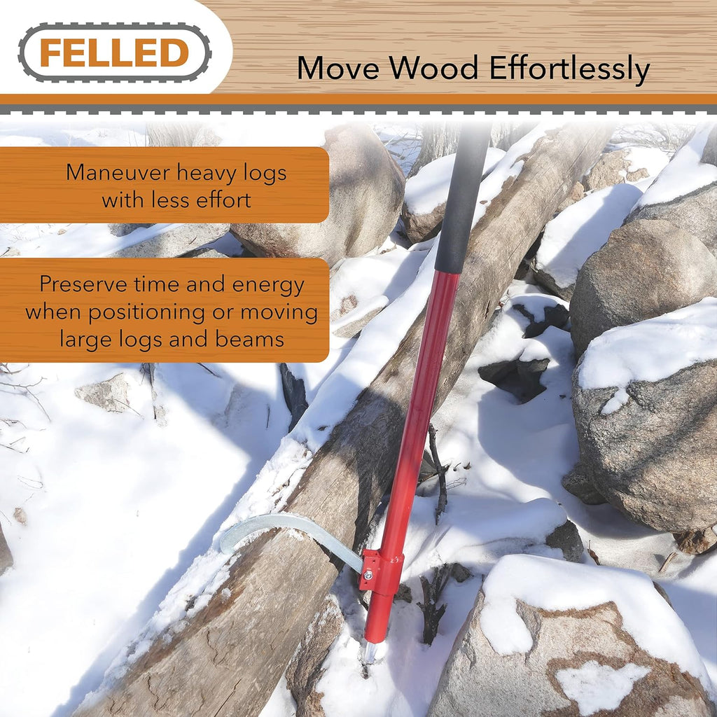 48in Log Roller with Aluminum Handle G237