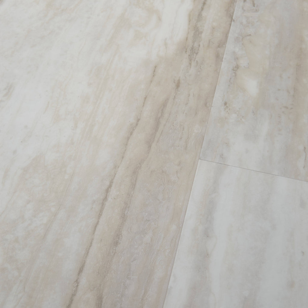 24x22 Harbor Beige Luxury Vinyl Square Tile Flooring 28.04 Sq. ft. per Carton F9627
