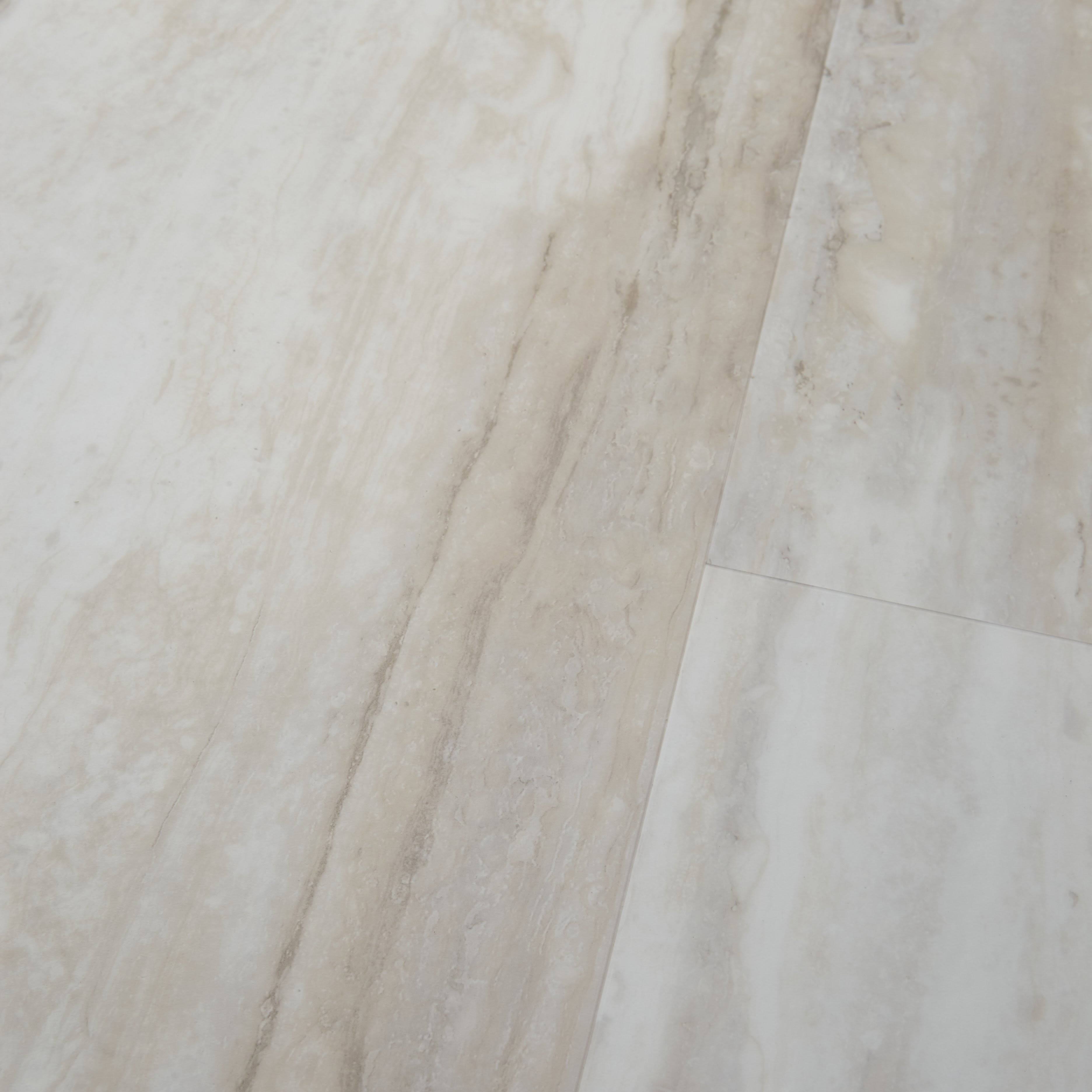 24x22 Harbor Beige Luxury Vinyl Square Tile Flooring 28.04 Sq. ft. per Carton F9627