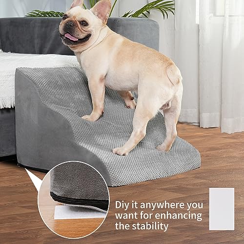 6 Tier Pet Stairs with Handle and Washable Cover L1800