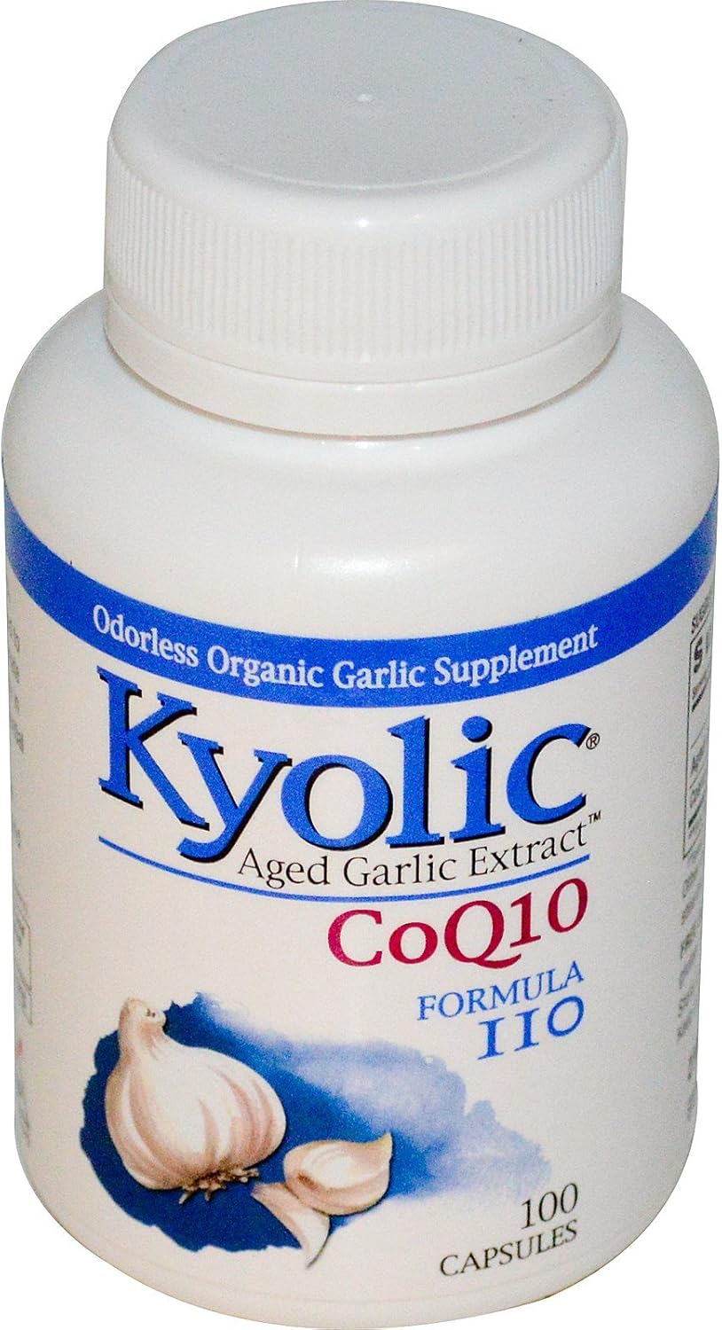 100 Capsules Aged Garlic Extract CoQ10 P86619