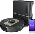 Black Robot Vacuum with Self-Empty Base Z377