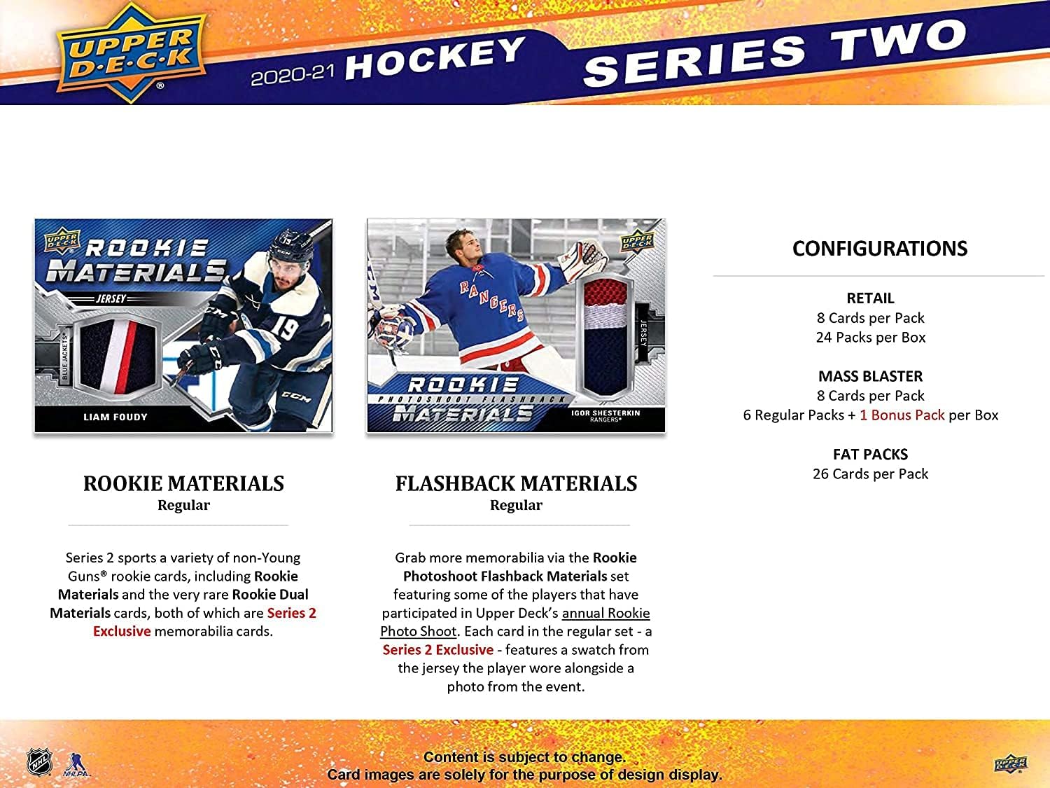 6 Packs Plus 1 Bonus Pack Hockey Blaster Box Q66411