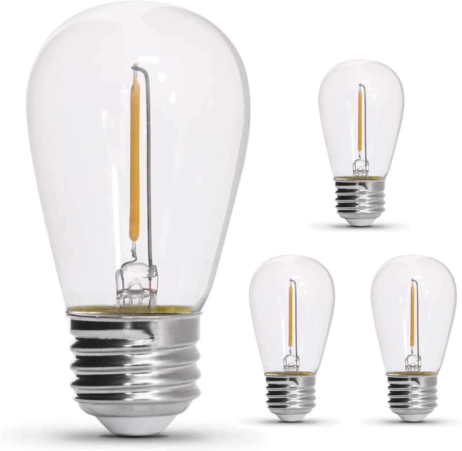 4 Bulbs Non-Dm LED Bulb R430