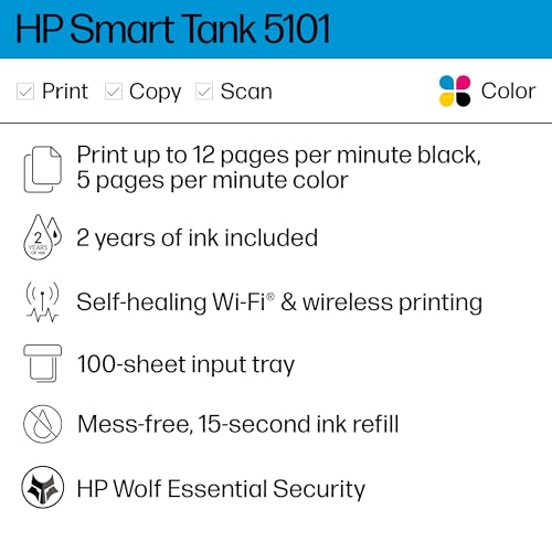 White Wireless All-in-One Ink-Tank Printer M927