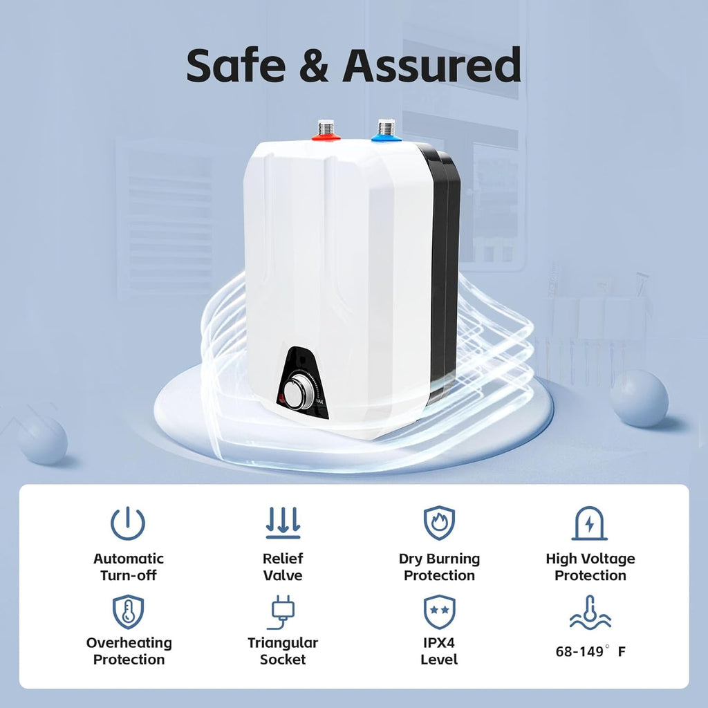 8L 1500W Electric Water Heater I32914