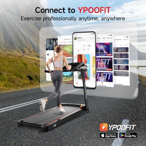 8.0 MPH Foldable Treadmill with Incline W68291