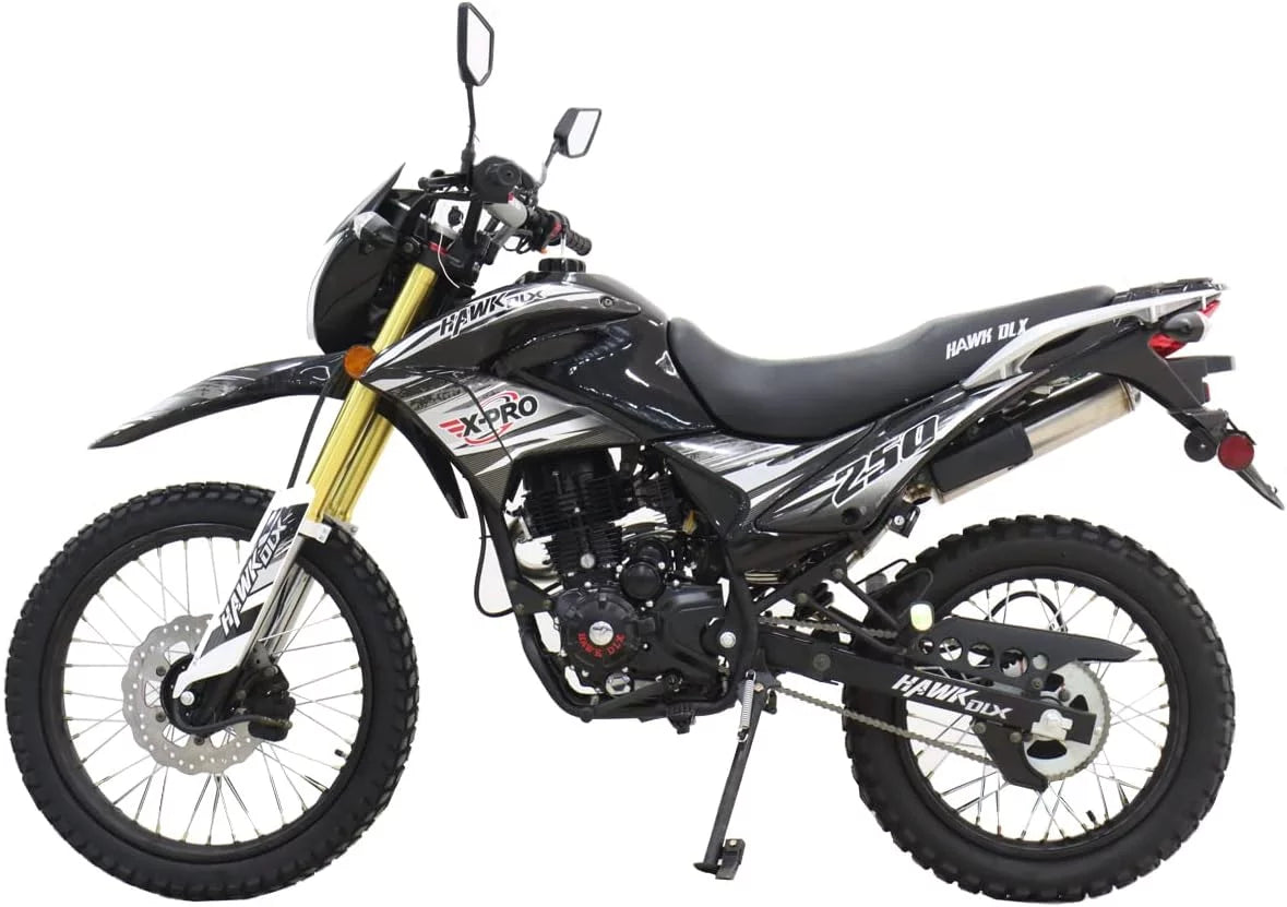 250cc Dirt Bike with 5 Manual Transmission, 21"/18" Wheels X206524