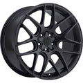 Satin Black Wheel W335