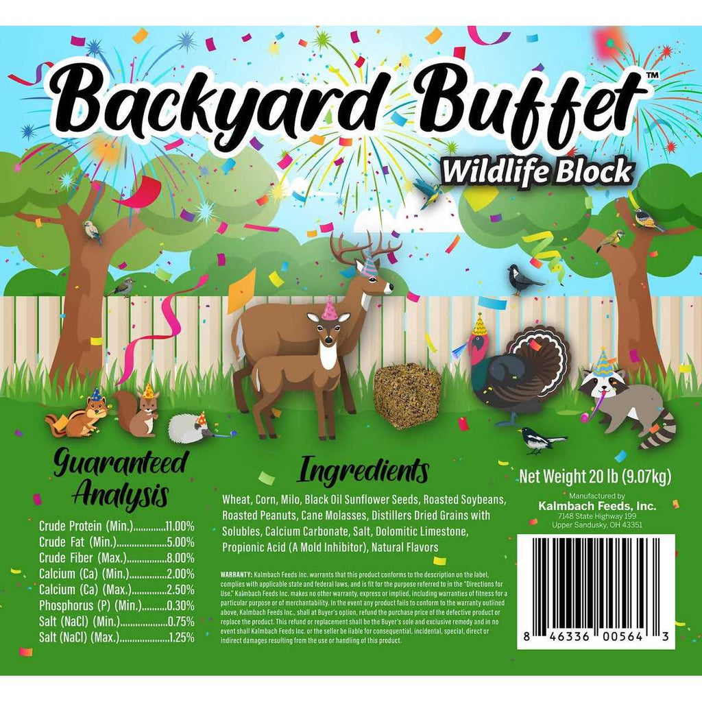Backyard Buffet Wildlife Treat C7402