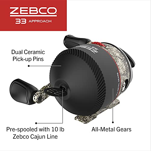 2-Piece Fiberglass Fishing Rod and Spincast Reel Combo J146793