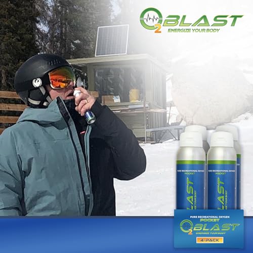 4 Pack Portable Canned Oxygen 4 Liter S224646
