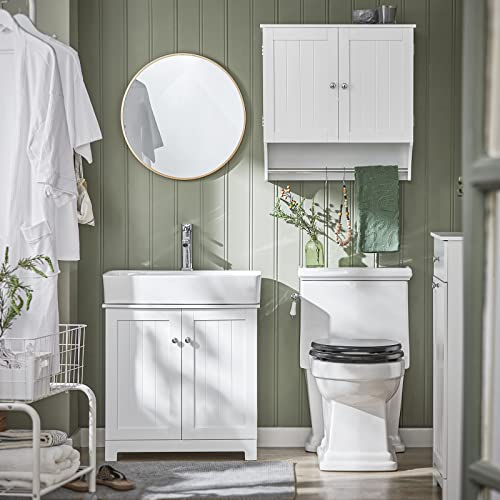 White 2 Door Mirror Medicine Cabinet H64661