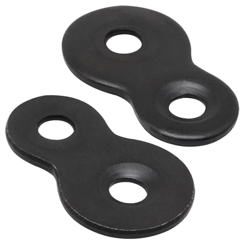 32pcs Figure 8 Table Top Fasteners with Screws (Black) K5882