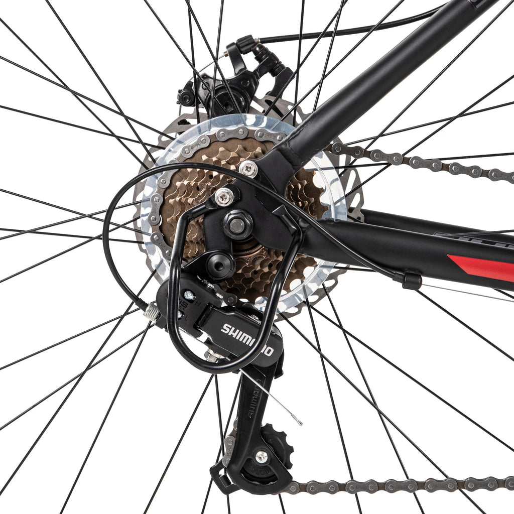 Black and Red 27.5 in. Mountain Bike Y463157