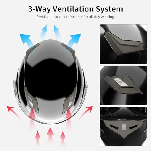 Bluetooth Motorcycle Helmet DOT A383