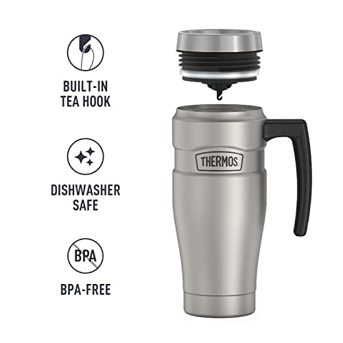 16 Ounce Midnight Blue Vacuum-Insulated Travel Mug U673134