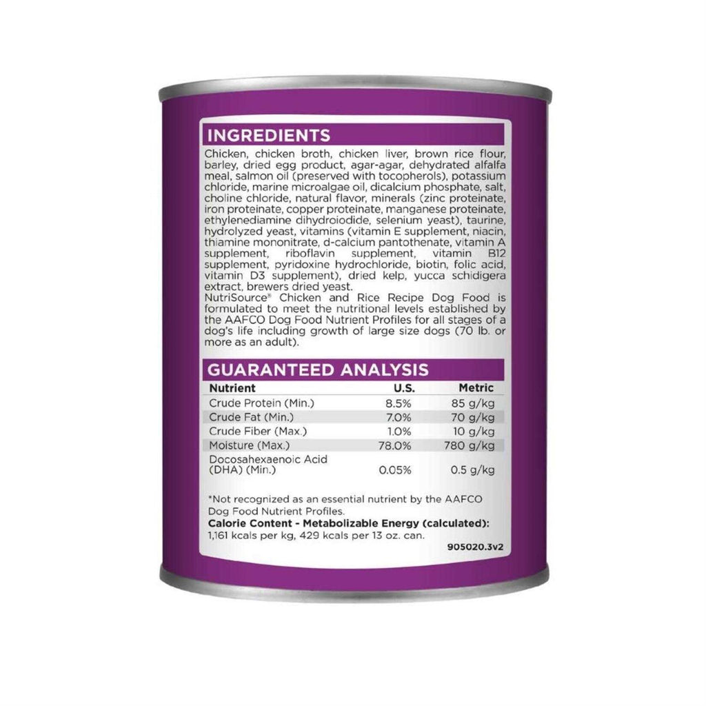 Chicken & Rice Puppy Canned Dog Food U7662
