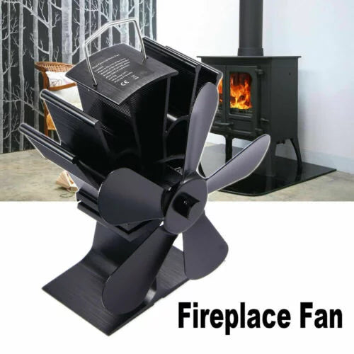 5 Blades Fireplace Fan T901968