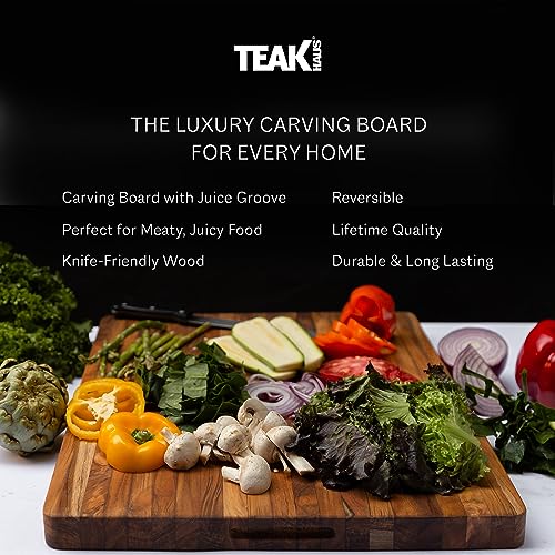 Extra Large Wood Cutting Board with Grip Handles B531212