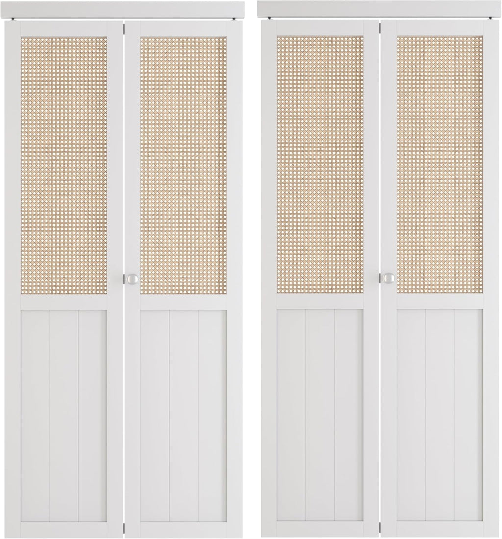 White MDF Folding Door P95320