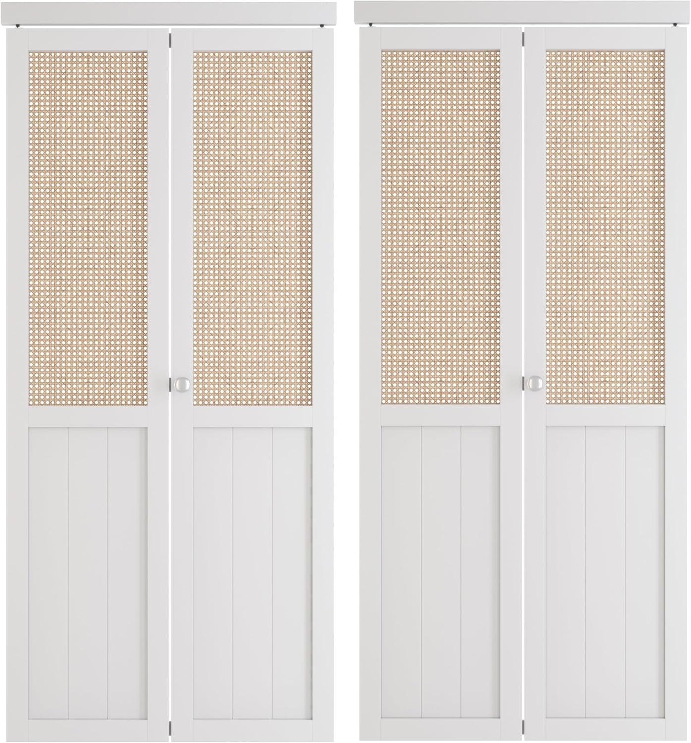 White MDF Folding Door P95320