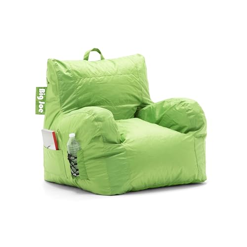Black Durable Polyester Nylon Blend Bean Bag Chair with Drink Holder and Pocket, 3 feet X9456