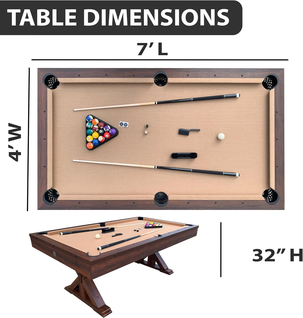 3 in 1 Multi Game Pool Table with Dining Top K602844