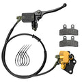 Front Disc Brake Master Cylinder Caliper with Brake Pad Assembly for 50cc 70cc 90cc 110cc 125cc Dirt Bike Pit Bike M1626