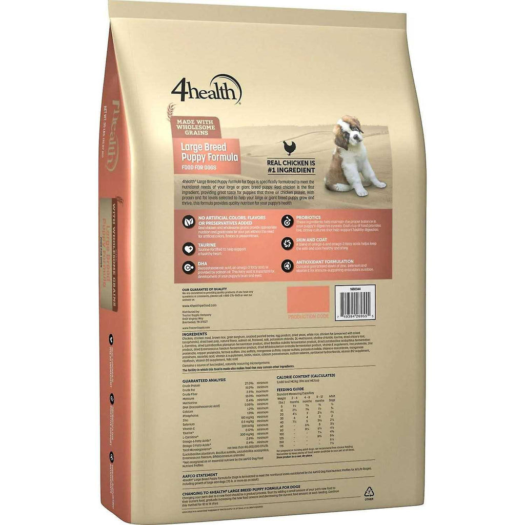 Dry Dog Food with Grains Large Breed Puppy Z84258
