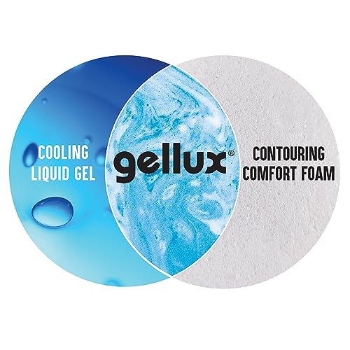 Blue Twin 3" Cooling Foam Mattress Topper O33334